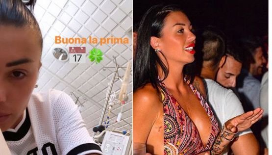 Claudia Lai Nainggolan e la seduta di chemio: "Buona la prima"