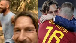 Daniele De Rossi di nuovo insieme a Francesco Totti: il video