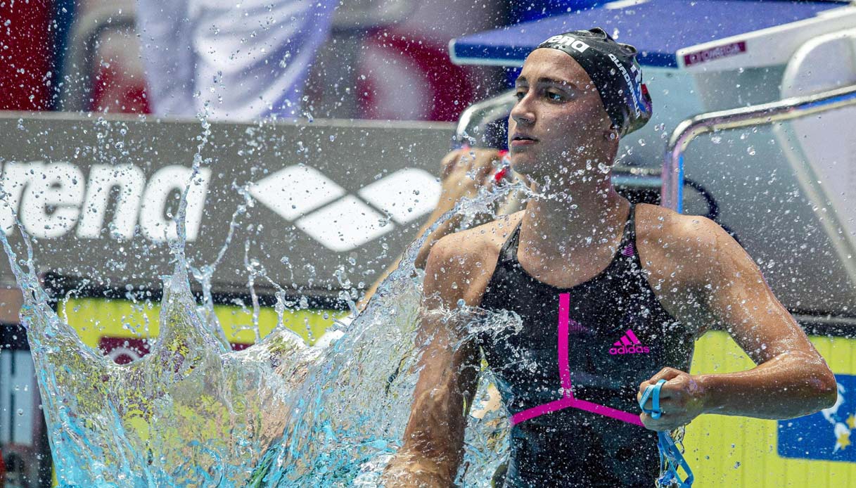 Simona Quadarella Oro E Record Simona Quadarella La Promessa Del Nuoto Azzurro Virgilio Sport