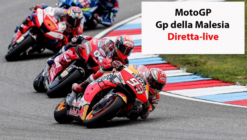 MotoGP, the Malaysian GP in Sepang. Direct-live