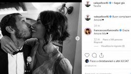 Valentino Rossi, dedica-proposta su Instagram alla sua Francesca