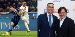 Inter-Roma, Caressa ne combina di tutti i colori