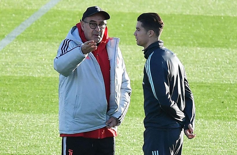 Chirico prende posizione su Sarri e Cr7, la reazione dei tifosi