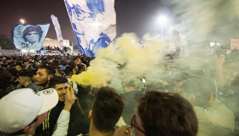 No alla Juve per il Napoli, tifosi azzurri al settimo cielo