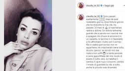 L'urlo di dolore di Claudia Nainggolan contro il cancro: il post