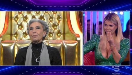 GF Vip, replica di Wanda Nara azzera Barbara Alberti: definitiva