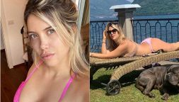 Wanda Nara rompe il silenzio dalla quarantena per provocare