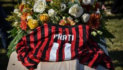 Pierino Prati, il funerale: il saluto all'eroe di Milan e Roma
