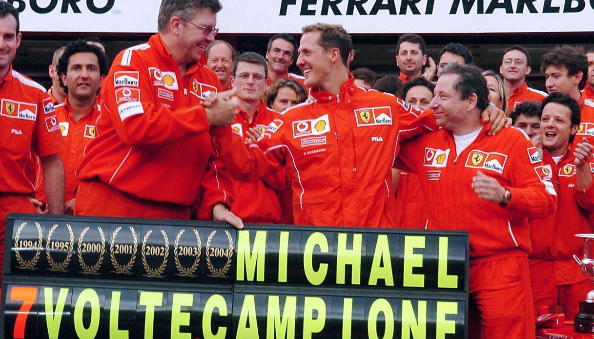 Schumacher, il 7 volte campione del mondo
