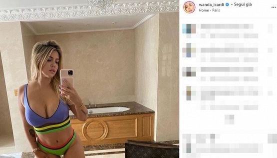 Così combatte la noia Wanda Nara: la foto è una vera provocazione