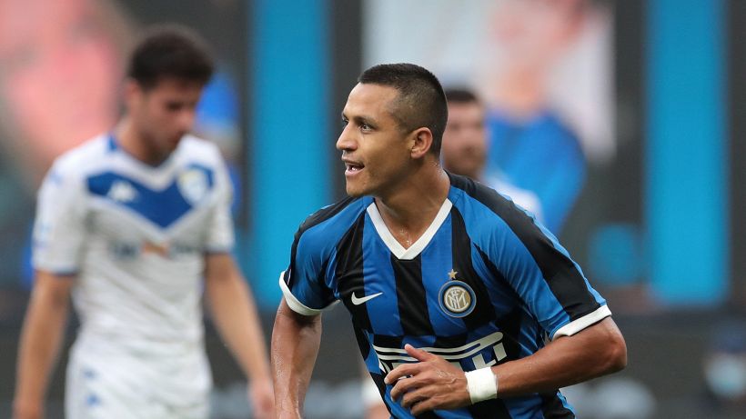 Sanchez si prende l'Inter: Brescia umiliato