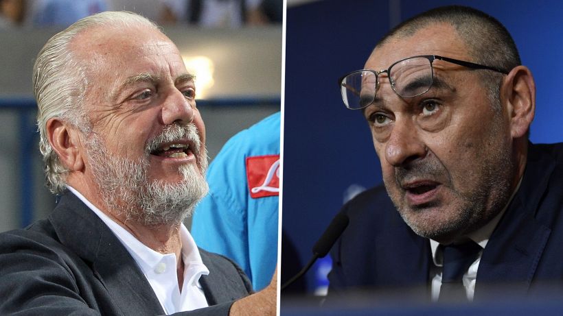 De Laurentiis su Sarri: "Ha fatto 2-3 c...e"