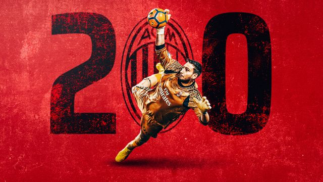 Donnarumma fa 200 presenze con il Milan: dal Sassuolo al Sassuolo
