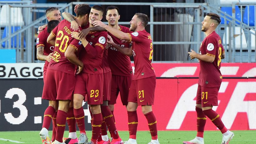 Roma in festa: Brescia abbattuto e Zaniolo in gol