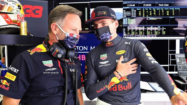 F1, la penalità di Verstappen a Sochi non spaventa la Red Bull