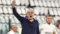 Juve, un solo giocatore ringrazia Sarri sui social