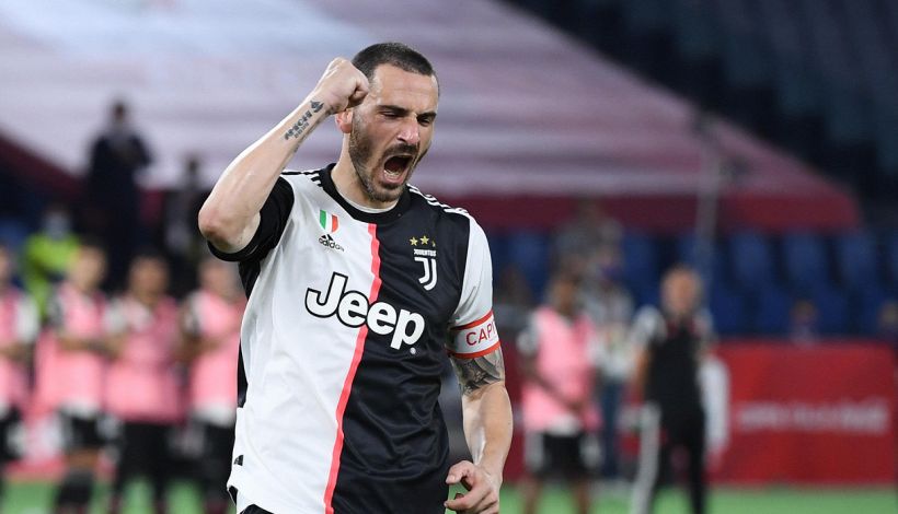 Scudetto Juve, rabbia interista per il like a Bonucci