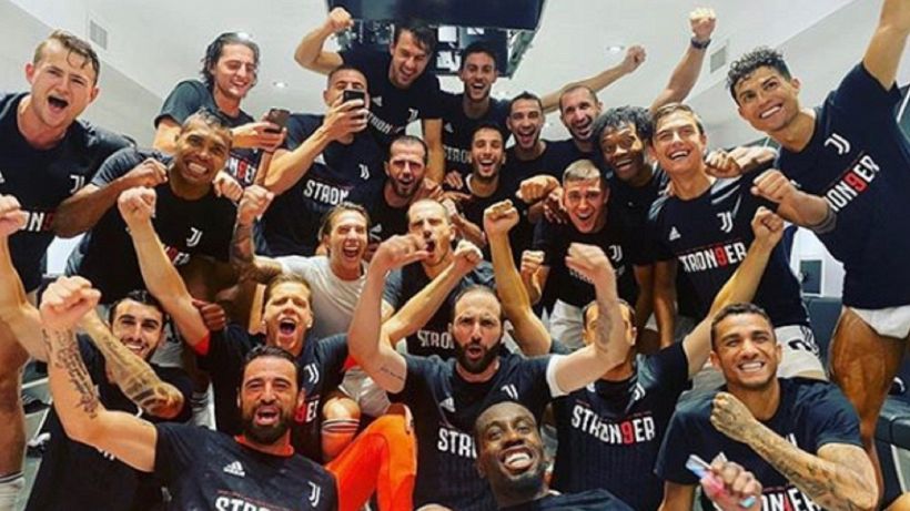 Scudetto Juventus, la toccante dedica di Cristiano Ronaldo e Bonucci