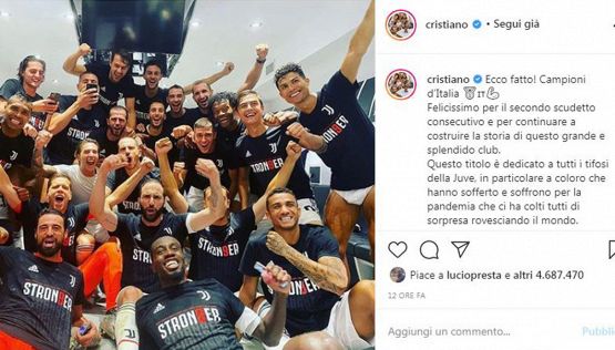 Scudetto Juve, la festa social dei giocatori: le foto