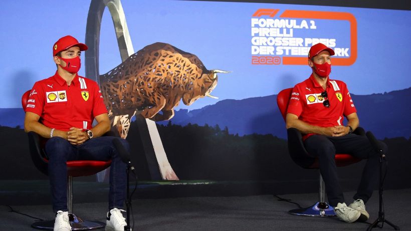 F1, Ferrari: le spiegazioni di Vettel e Leclerc dopo le libere flop