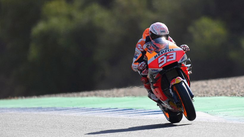 Marc Marquez è già tornato in pista