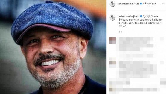 Mihajlovic cittadino onorario di Bologna: il post della moglie