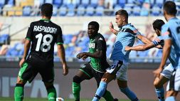 Lazio, la crisi è senza fine: fa festa anche il Sassuolo