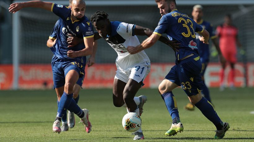 Il Verona stoppa l'Atalanta: 1-1, Pessina risponde a Zapata