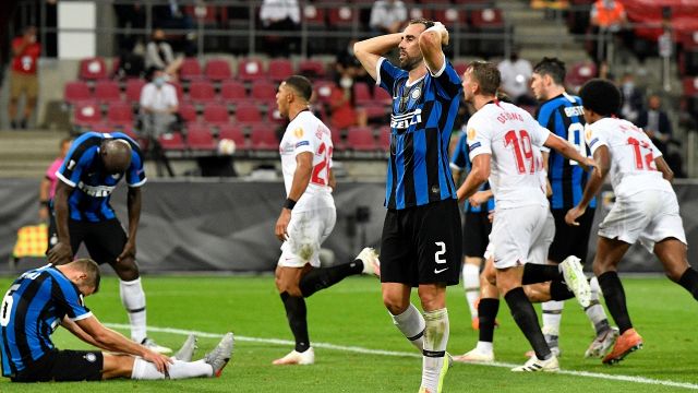Inter, il sogno è sfumato. Il Siviglia vince l'Europa League