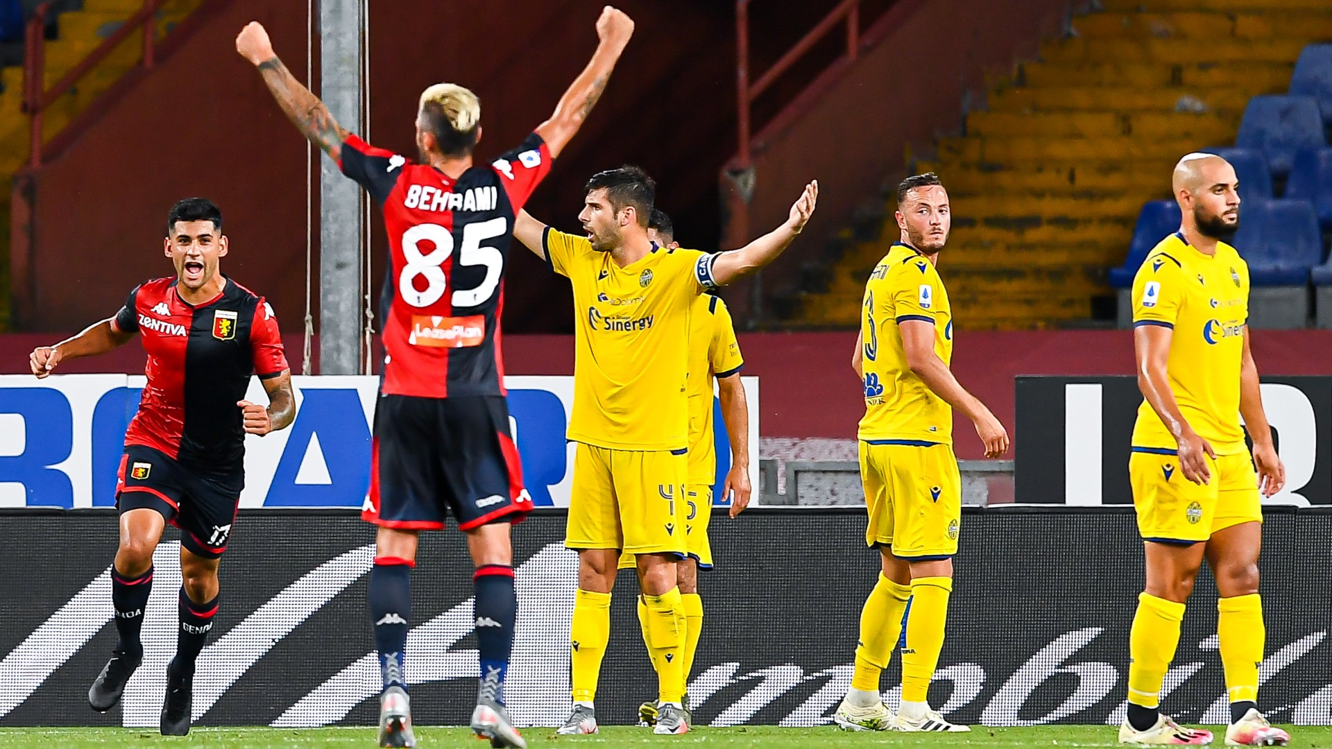 Le foto di Genoa-Verona 3-0