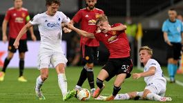 Le foto di Manchester United-Copenaghen 1-0
