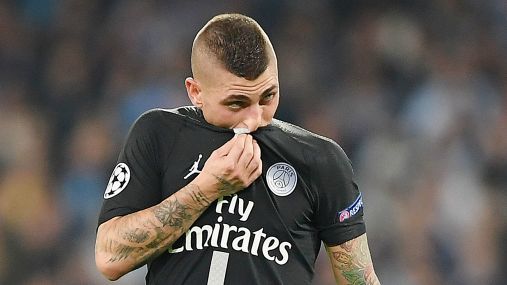 Psg nei guai, si inforrtuna anche Verratti