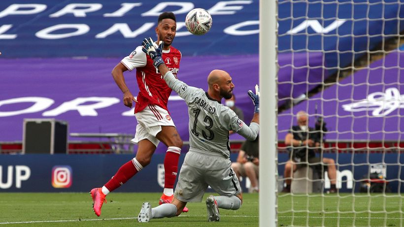 Aubameyang stende il Chelsea: FA Cup all'Arsenal