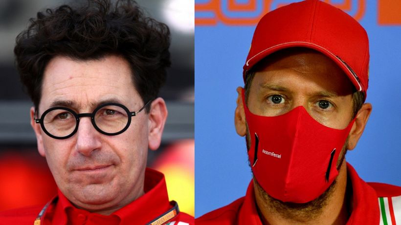 F1: Ferrari, "Vettel boicottato": Binotto replica stizzito