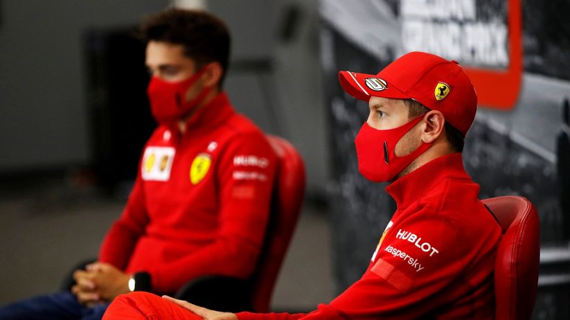 F1, la Ferrari va sempre peggio: Leclerc nervoso, Vettel azzera tutto