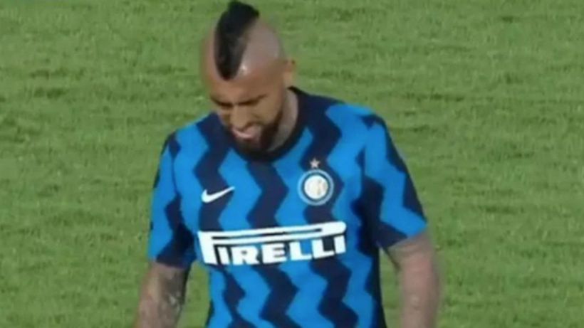 Inter, Vidal s'infortuna subito