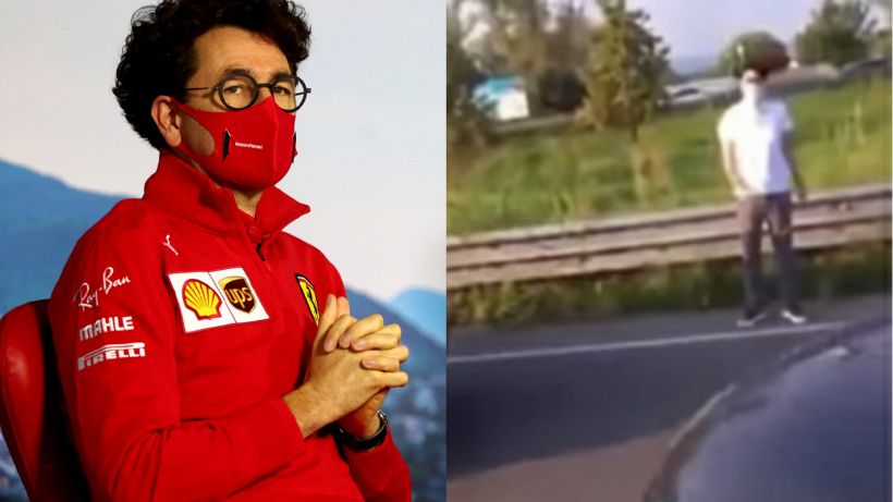 F1, crisi Ferrari: disavventura Binotto diventa virale sul web