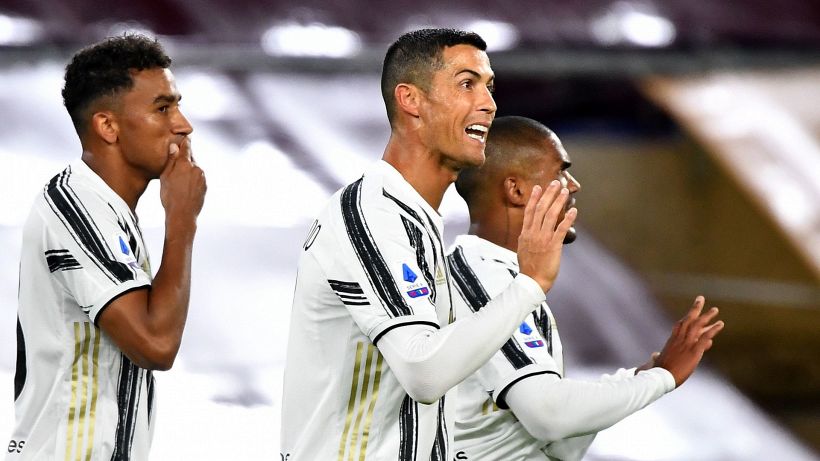 Ronaldo salva la Juve in dieci: all'Olimpico è pari con la Roma
