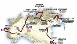 La mappa completa del Giro d'Italia 2020: tutto il percorso