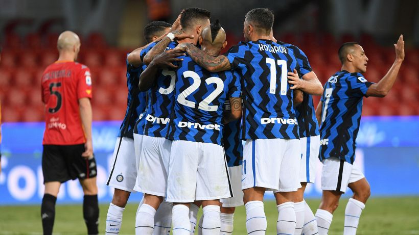 Ciclone Inter, Benevento schiantato e primo posto