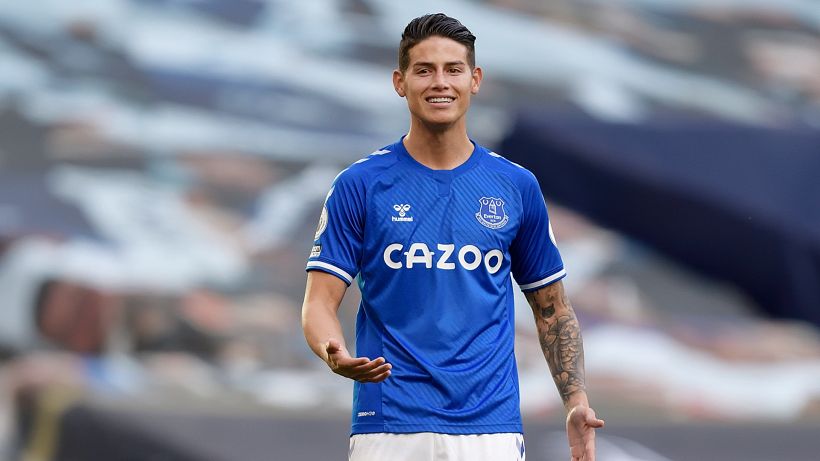 James Rodriguez proposto in Serie A: ipotesi Milan o Napoli