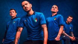 Tra Rinascimento e design: la nuova maglia azzurra