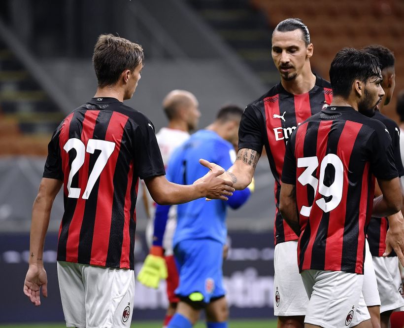 Poker del Milan al Monza: bene Maldini e i giovani