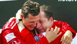 Il presente di Michael Schumacher, a sei anni e mezzo da Meribel