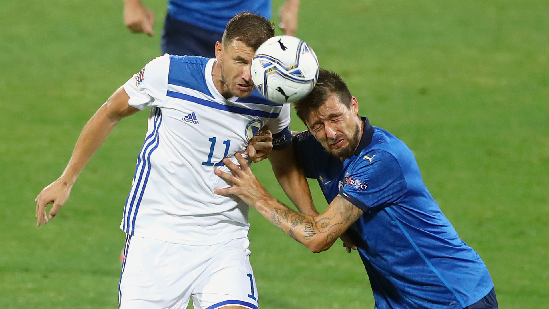 Uefa Nations League: Italia-Bosnia 1-1