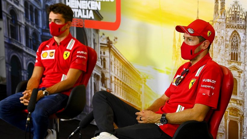 F1: Ferrari, giudizi duri di Vettel e Leclerc dopo il venerdì di Monza