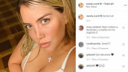 L'isolamento di Wanda Nara nella villa di Parigi trascorre così