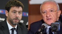 Polemica Juve-Napoli, furia De Luca contro Agnelli: le sue parole