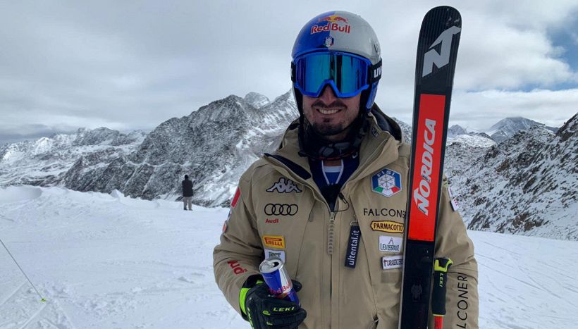 Dominik Paris sugli sci dopo l'intervento: i timori e le emozioni