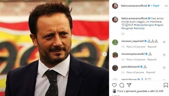 Il calcio piange Fabrizio Ferrigno: l'ex del Napoli aveva 47 anni